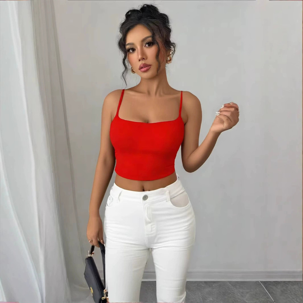 Zara Summer Cami Crop Top